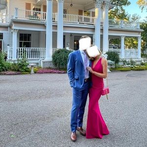 Pink Badgley Mischka Gown